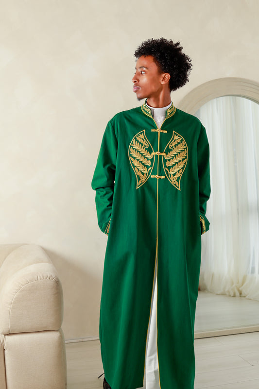 Emerald Green Somali Jubbad